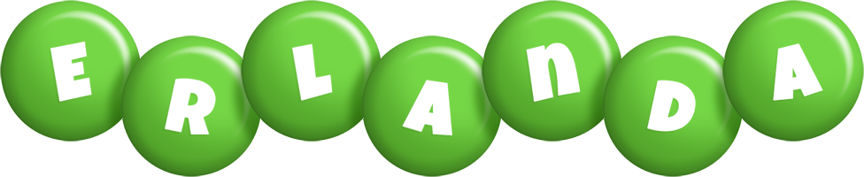 Erlanda candy-green logo