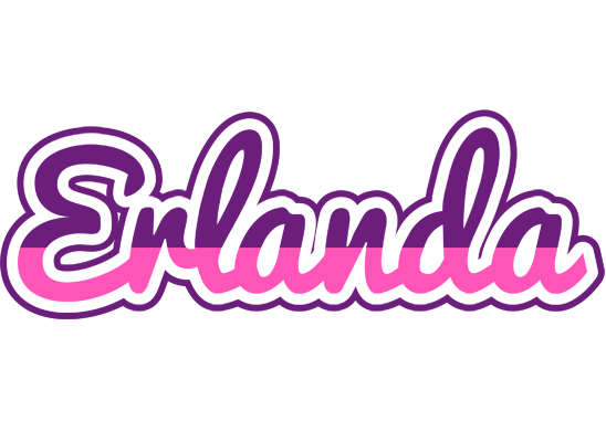 Erlanda cheerful logo