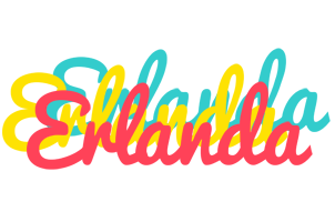 Erlanda disco logo