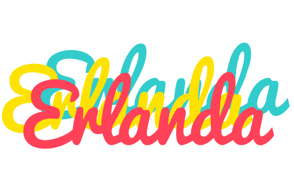 Erlanda disco logo