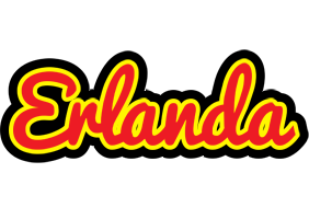 Erlanda fireman logo