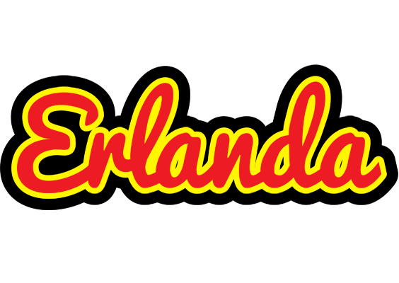 Erlanda fireman logo