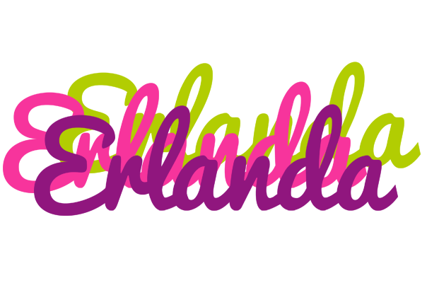 Erlanda flowers logo