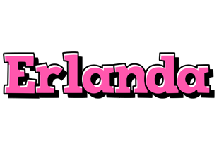 Erlanda girlish logo