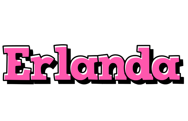 Erlanda girlish logo