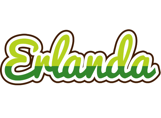 Erlanda golfing logo