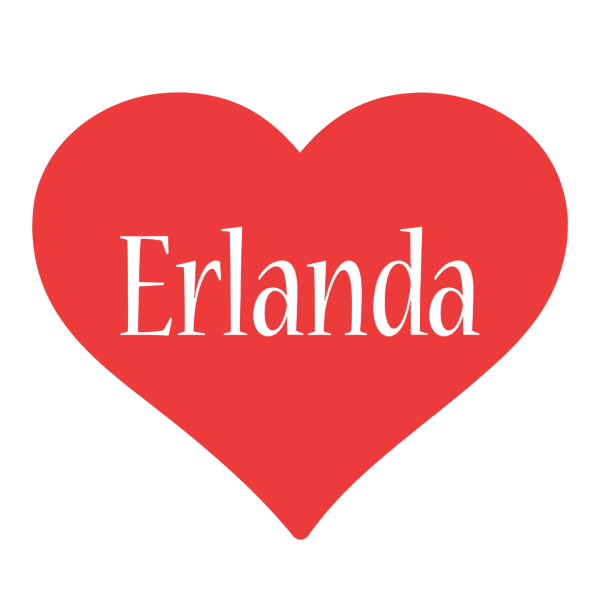 Erlanda love logo
