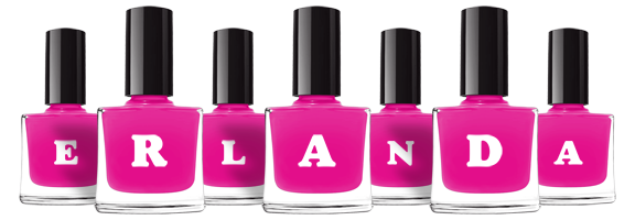 Erlanda nails logo