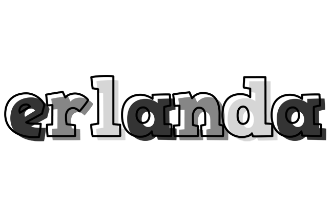 Erlanda night logo
