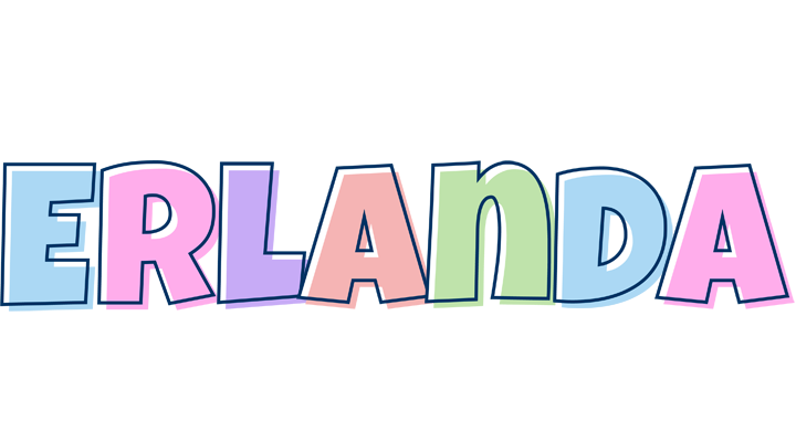 Erlanda pastel logo