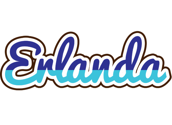 Erlanda raining logo