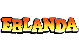 Erlanda sunset logo