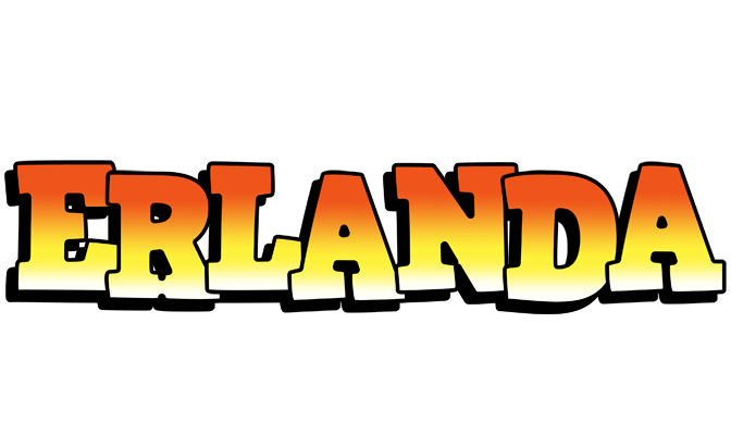 Erlanda sunset logo