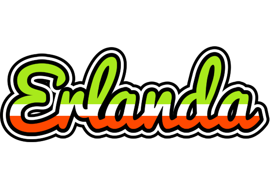 Erlanda superfun logo