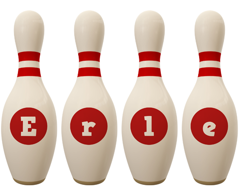 Erle bowling-pin logo