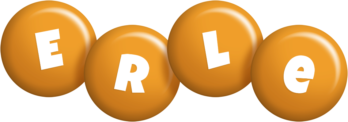 Erle candy-orange logo