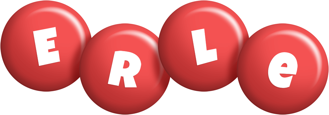 Erle candy-red logo