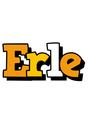 Erle cartoon logo