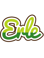 Erle golfing logo