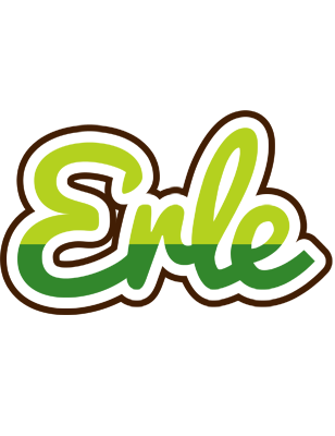 Erle golfing logo