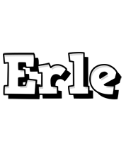 Erle snowing logo