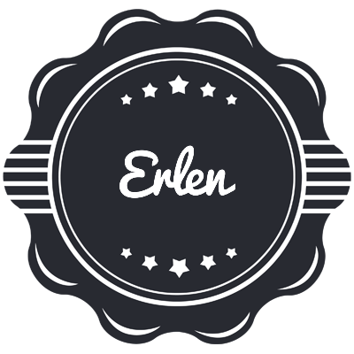 Erlen badge logo
