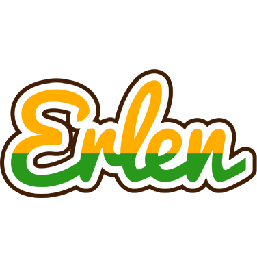 Erlen banana logo