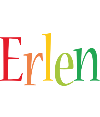 Erlen birthday logo