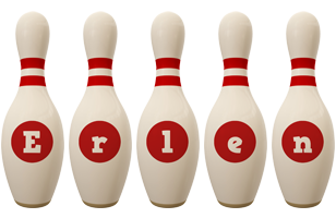 Erlen bowling-pin logo