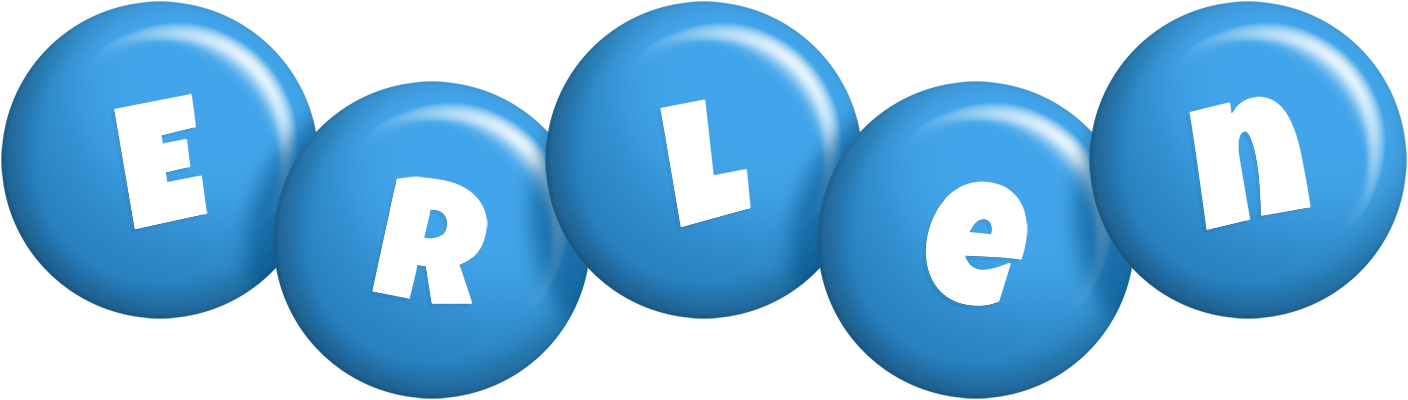 Erlen candy-blue logo