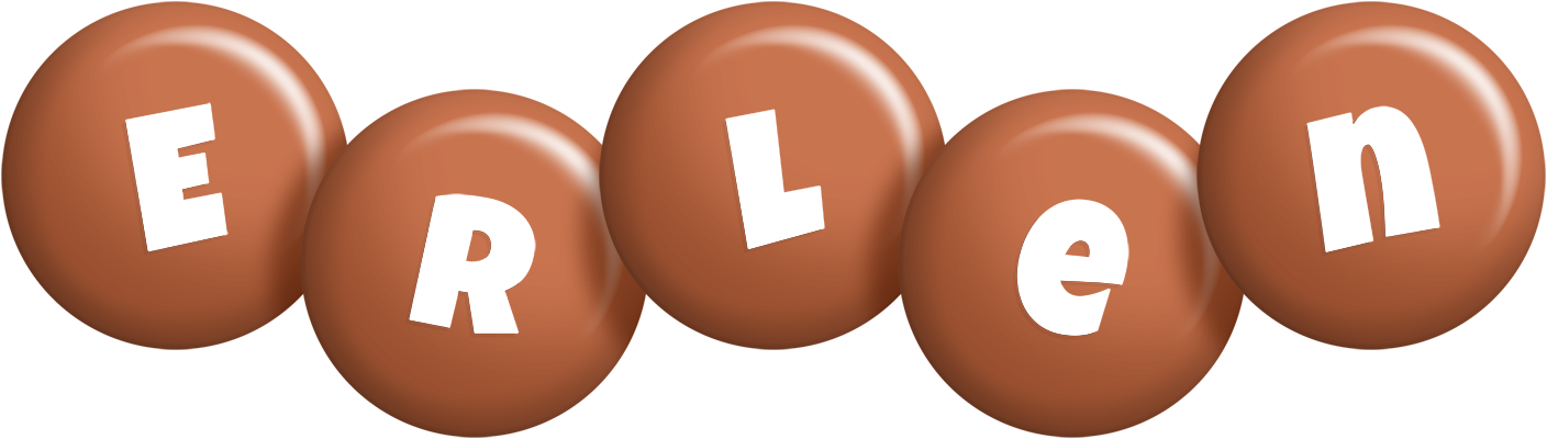 Erlen candy-brown logo