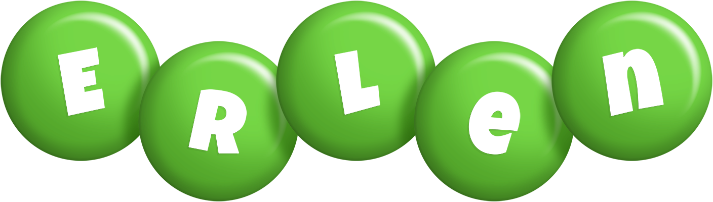 Erlen candy-green logo
