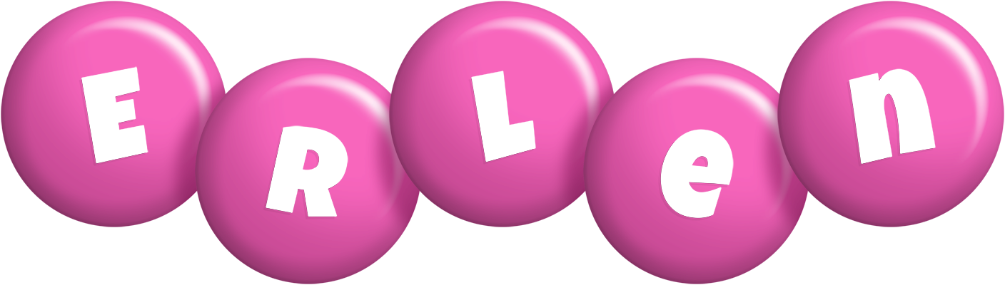 Erlen candy-pink logo