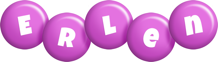 Erlen candy-purple logo