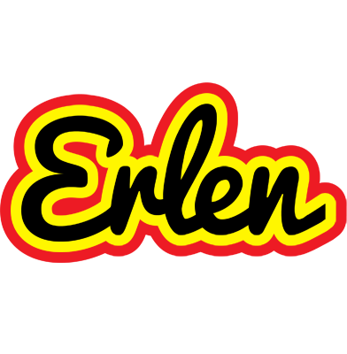 Erlen flaming logo