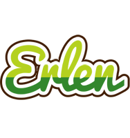 Erlen golfing logo