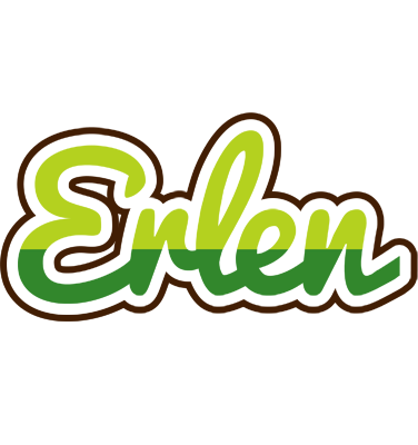Erlen golfing logo