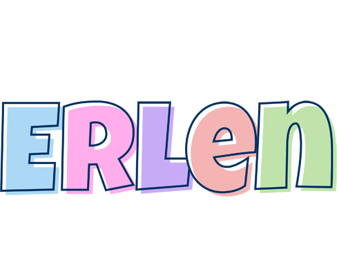 Erlen pastel logo