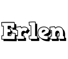 Erlen snowing logo