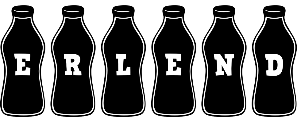 Erlend bottle logo