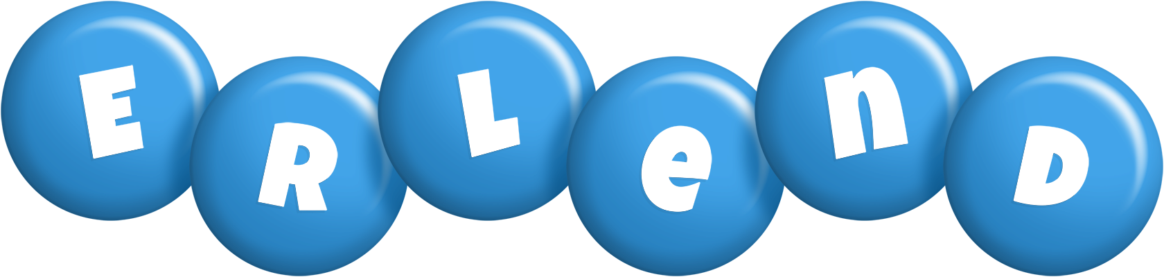 Erlend candy-blue logo