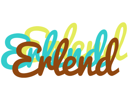 Erlend cupcake logo