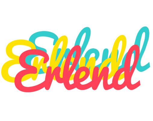 Erlend disco logo