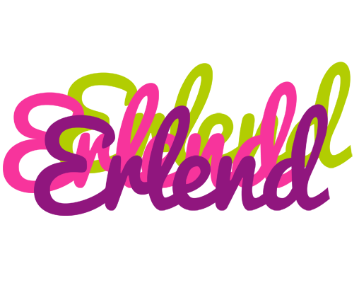 Erlend flowers logo