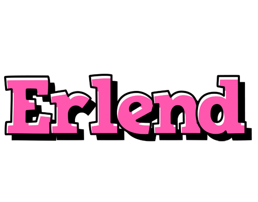 Erlend girlish logo