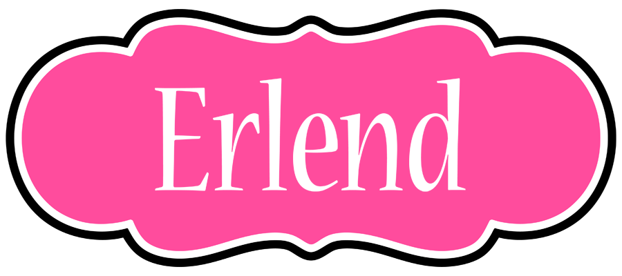 Erlend invitation logo