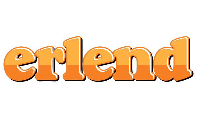 Erlend orange logo