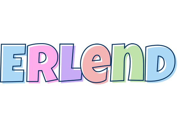 Erlend pastel logo