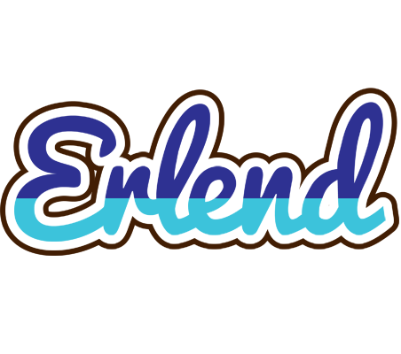 Erlend raining logo