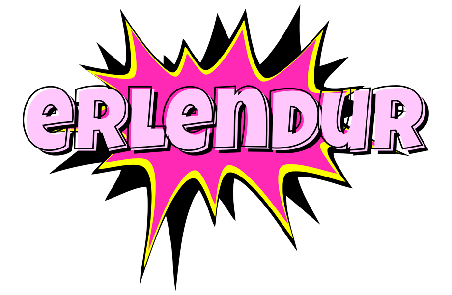 Erlendur badabing logo